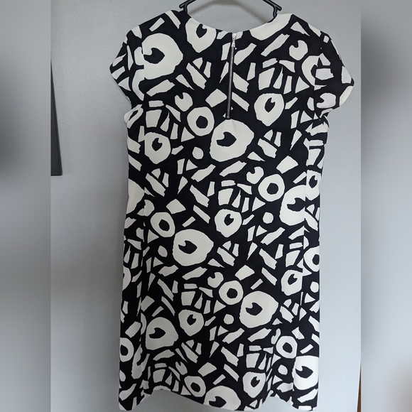 Loft Navy and white dress - Picture 8 of 9